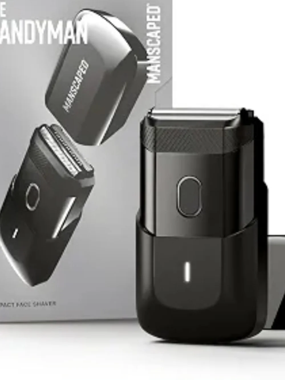 Manscaped The Handyman Compact Face Shaver — Black